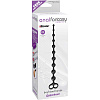 Чёрные анальные бусы из силикона Pipedream Boyfriend Beads PD4651-23 (33,6 см)
