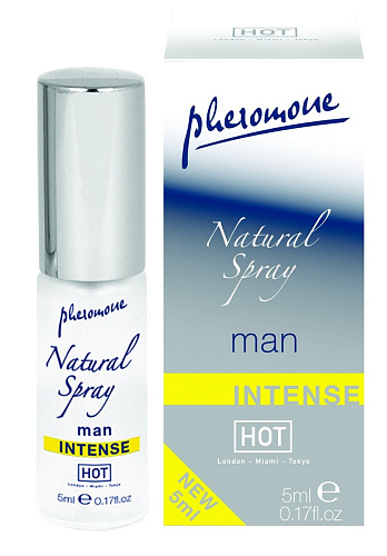 Мужской спрей с феромонами HOT Natural Spray Intense 55056 (5 мл)