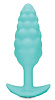 Мятный рельефный анальный виброплаг b-Vibe Bump BV-020-MNT (13,5 см)
