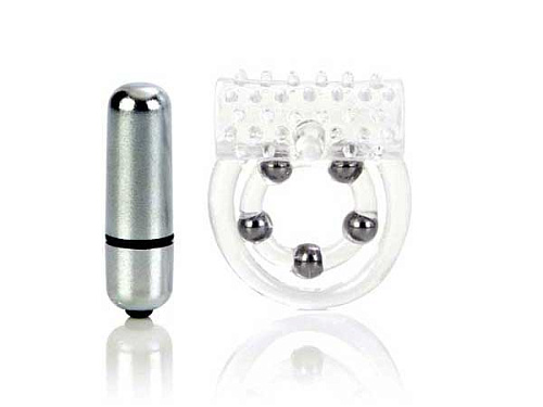 Эрекционное вибро-кольцо California Exotic Novelties Waterproof Maximus Enhancement Ring SE-1456-10-3