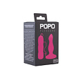 Розовая вибровтулка с 5 режимами вибрации POPO Pleasure 731324 (10,5 см)