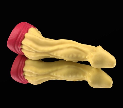 Телесный фантазийный фаллоимитатор Erasexa «Песчаная змея» Small zoo97 (21 см)