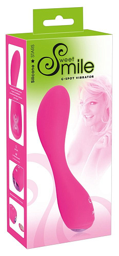Розовый силиконовый вибратор Orion G-Punkt-Vibrator 05888220000 (16,7 см)