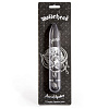 Чёрный вибратор с принтом Motorhead Motorhead Ace of Spades 7 Function Power Vibrator E26143 (18 см)