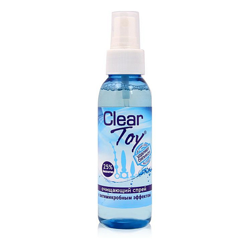 Очищающий спрей Clear Toy с антимикробным эффектом - 100 мл. Биоритм LB-14006