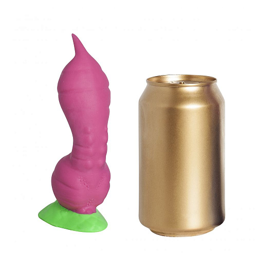 Розовый фаллоимитатор Erasexa «Крок» Mini zoo86