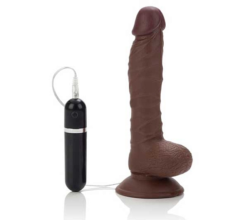 Вибратор на присоске California Exotic Novelties Mr. JUST RIGHT Elite Eight SE-0235-35-2 (21,5 см)