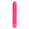 Розовый вибратор со спиралевидным рельефом California Exotic Novelties Sorority Screw SE-0536-70-2 (12,75 см)