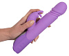 Фиолетовый вибратор с возвратно-поступательными движениями Orion Push Vibrator 05888140000 (25 см)