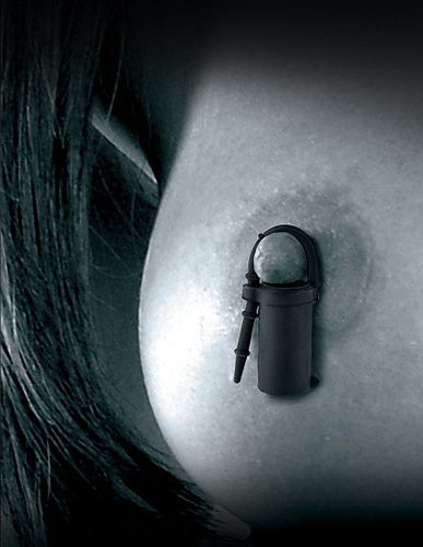 Чёрные виброзажимы на соски Pipedream SILICONE NIPPLE TEAZERS PD4461-23