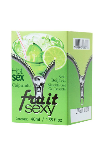 Массажное масло с ароматом лайма и разогревающим эффектом INTT FRUIT SEXY Caipirinha FS11 (40 мл)
