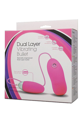 Розовое виброяйцо на пульте управления Seven Creations 2415-01-E13_MS_ALPR