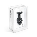 Большой чёрный винтовой плаг DIOGOL ANNI Ano black T2 8120010032 (7,5 см)