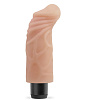 Реалистичный вибромассажёр телесного цвета с загнутой головкой Pipedream Real Feel Lifelike Toyz №3 PD1379-21 (15,2 см)