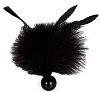 Чёрная метелка с круглой ручкой Blush Novelties FEATHER TICKLER 520120