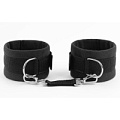 Чёрные поножи на сцепке БДСМ арсенал My rules 6902-1ars