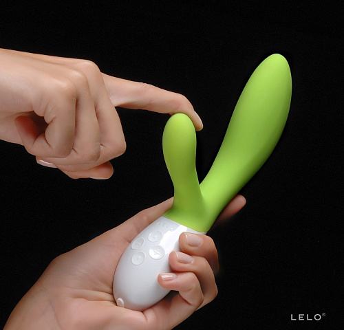 Вибромассажёр цвета лайма Lelo Ina 2 Lime Green LEL7657 (20 см)
