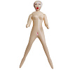 Кукла блондинка телесного цвета Doc Johnson Vivid Superstar Tawny 3-Hole Doll with Realistic Face 5587-03-BX