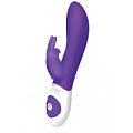 Фиолетовый вибратор-ротатор The Rabbit Company The Vibrating Rabbit TRC-003PUR (22 см)