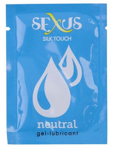 Набор из 50 пробников увлажняющей гель-смазки на водной основе Sexus Silk Touch Neutral 817011 (50 шт × 6 мл)