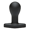 Анальная пробка в чёрном цвете Doc Johnson The Hitch 3200-12-BX (10,7 см)