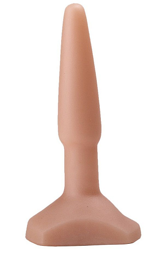 Классический анальный плаг телесного цвета LOVETOY (А-Полимер) 442700 (11,5 см)