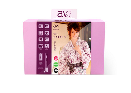 Мастурбатор-вагина телесного цвета с вибрацией Topco Sales AVstar Famous LoveSkin masturbator Yui Hatano 1600402