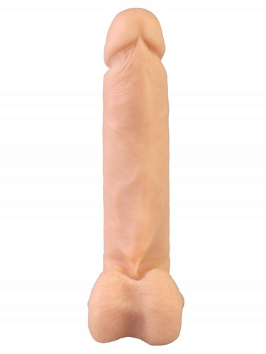 Реалистичный вибратор телесного цвета с присоской Сумерки богов 104-01 CD DD (18,5 см)