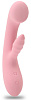 Нежно-розовый вибратор со стимулятором клитора Chisa The Unicorn CN-511087530 (21,5 см)