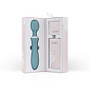 Жезловый вибромассажёр в гразно-синем цвете EDC Wholesale The Orchid Wand Vibrator BLM001