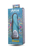 Голубой мини-вибратор ToyFa Dolce Owen 591005 (12,5 см)