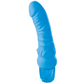 Голубой вибромассажёр Pipedream Classix Mr. Right Vibrator PD1981-14 (18,4 см)