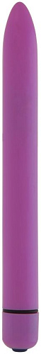 Фиолетовый тонкий вибратор Shots Media BV GC Slim Vibe GC004PUR (16,5 см)