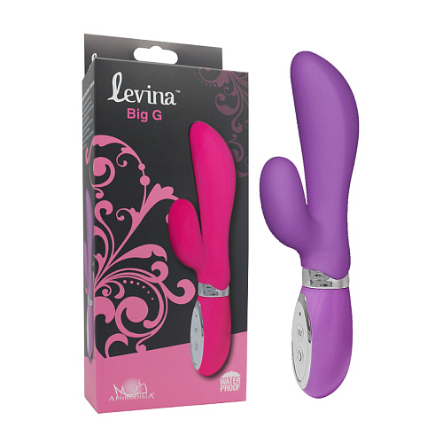 Фиолетовый вибратор Howells Levina-Big G 87005-purple