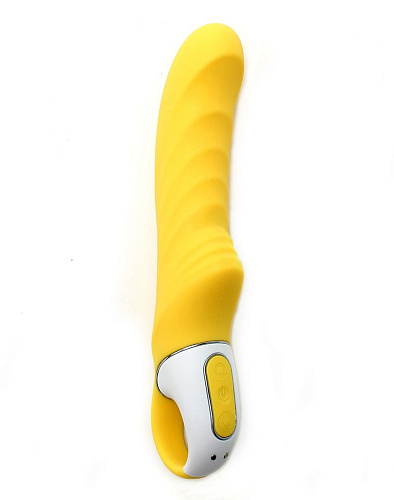 Жёлтый вибратор Satisfyer Vibes Yummy Sunshine EE73-879-1017 (22,5 см)
