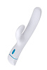 Бело-синий водонепроницаемый вибратор со стимуляцией клитора Erotist Erotist Life 540206 (22 см)