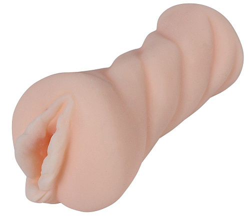 Телесный мастурбатор-реалистик с входом в виде вагины Real Real Woman  RW72103