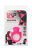 Розовое эрекционное кольцо Dream Toys LIT-UP SILICONE STIMU RING 6 21236