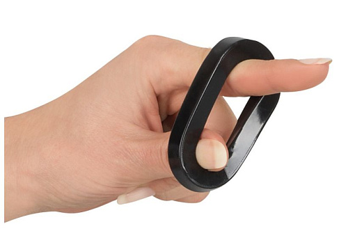 Набор из 3 чёрных колец для утяжки мошонки Orion Rebel Ball Stretching Kit 05331060000