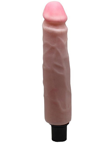 Телесный вибратор из ультраскин Eroticon 30309 (22,5 см)