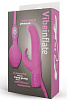 Розовый вибратор с клиторальным стимулятором и функцией расширения Seven Creations B0159R4SPG (15,5 см)