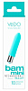 Бирюзовая вибропуля VeDO Bam Mini 05959770000 (9,5 см)