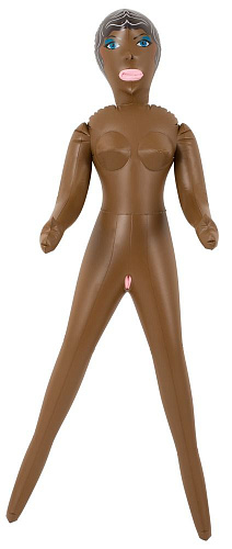 Надувная кукла для любви в коричневом цвете Orion Ocean 0514128