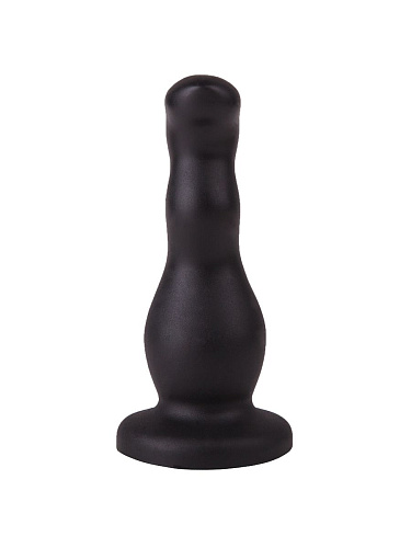 Чёрный анальный стимулятор для массажа простаты LOVETOY (А-Полимер) 426500 (13,5 см)