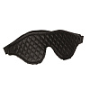 Чёрная закрытая маска на глаза California Exotic Novelties Entice Blackout Eyemask SE-2720-41-3