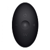 Чёрный массажёр простаты с вибрацией и пультом ДУ The Rabbit Company Prostate Rabbit TRC-013BLK