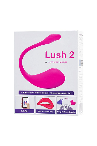 Ярко-розовое виброяйцо Lovense Lush 2 LE-03