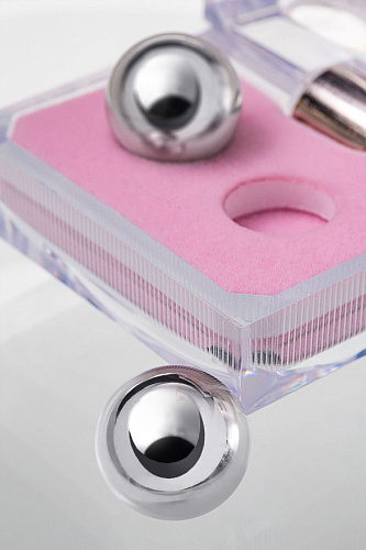 Металлические вагинальные шарики для тренировки интимных мышц ToyFa 715011