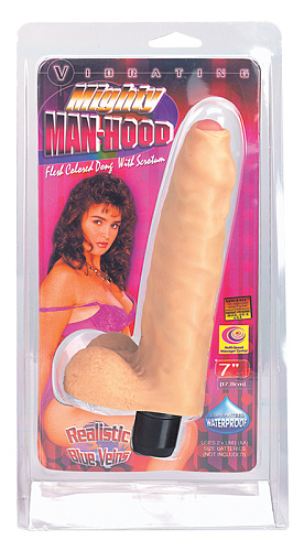 Реалистичный вибратор с закрытой головкой NMC 110811 (17,8 см)