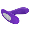 Фиолетовый вибромассажёр простаты California Exotic Novelties Silicone Remote Pinpoint Pleaser SE-0077-65-3